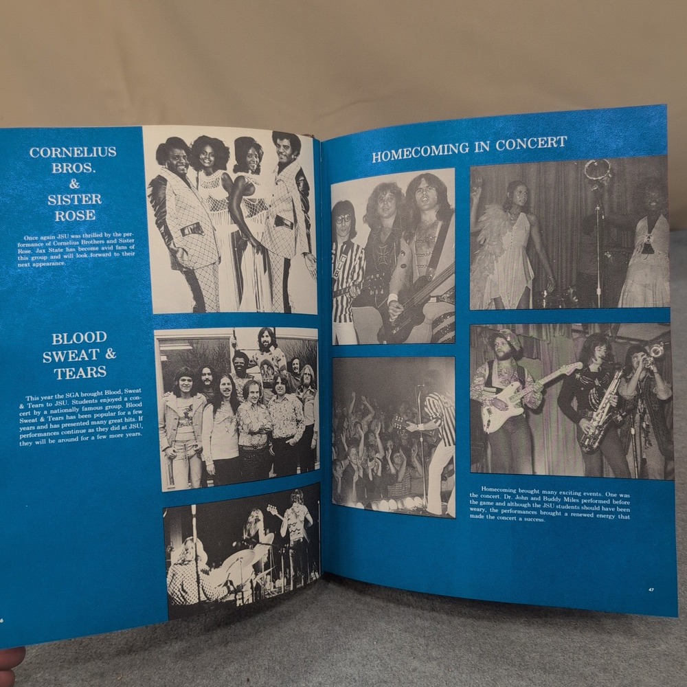1974 Mimosa Vol 29 Jacksonville State University Yearbook JSU Alabama Vintage - Picture 4 of 6
